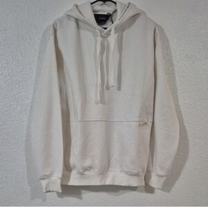 Pull&Bear Off-White Hoodie